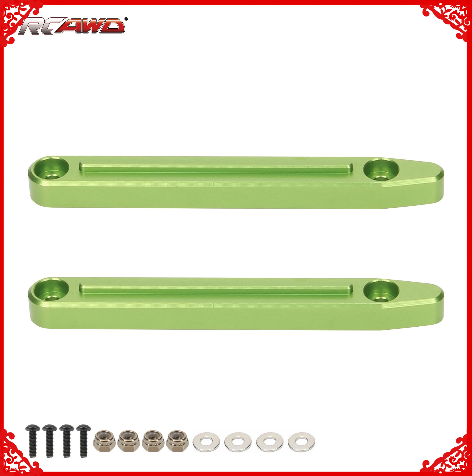 Rc Hobby Warehouse - RCAWD Rails de toit en alliage