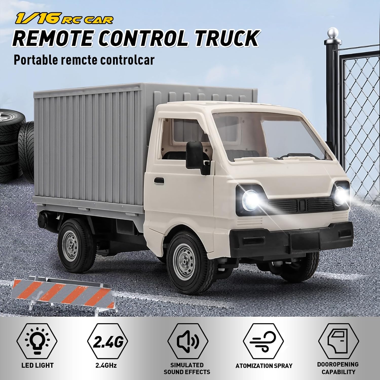 Rc Hobby Horizon - Camion RC KF21 1:16 2.4GHZ, voiture