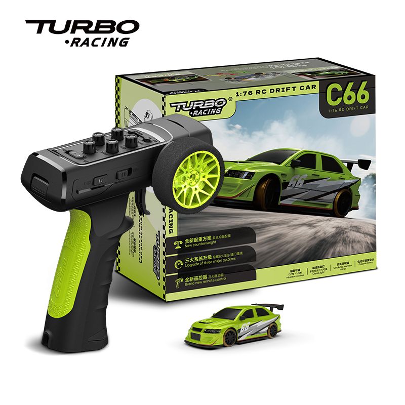 Rc Hobby World - Voiture RC de course Turbo 1:76