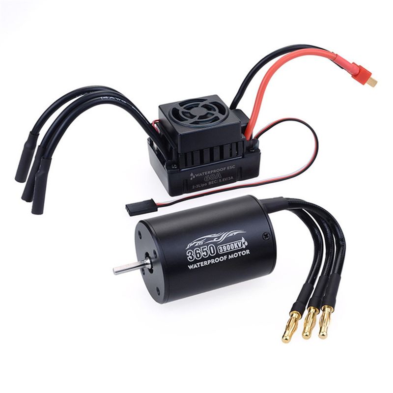 Esc Waterproof 60A - Moteur sans balais étanche A49K 3650
