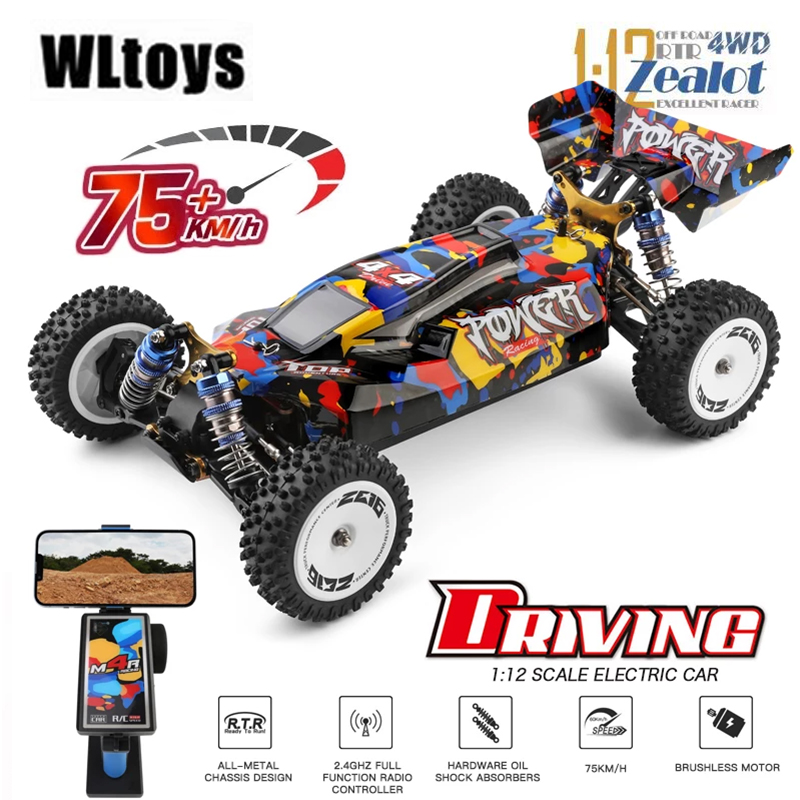 Rc Hobby World - WLtoys 124017 124007 Voiture de course