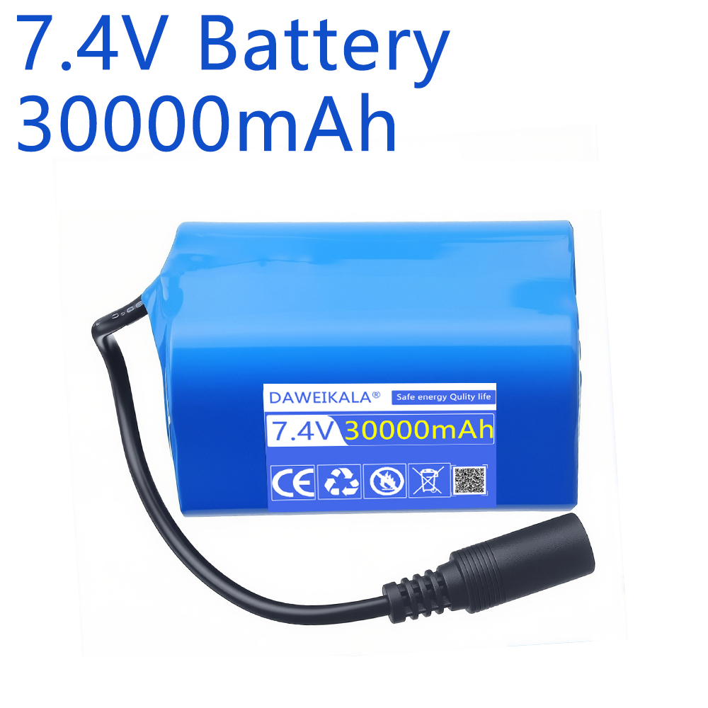 Rc Hobbyking - Batterie 7.4V 30000mAh avec chargeur USB