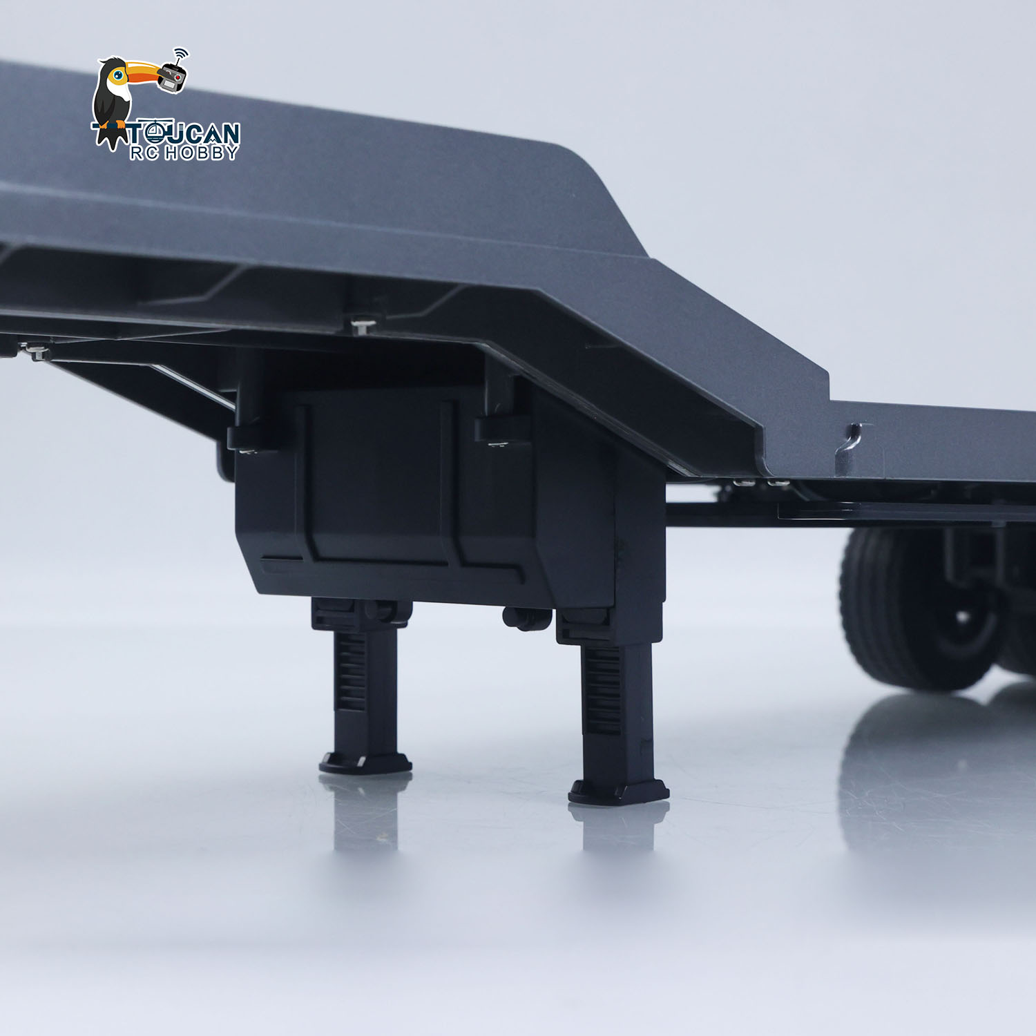 Rc Hobby Trucks - Remorque plateau semi-remorque en plastique 73,5