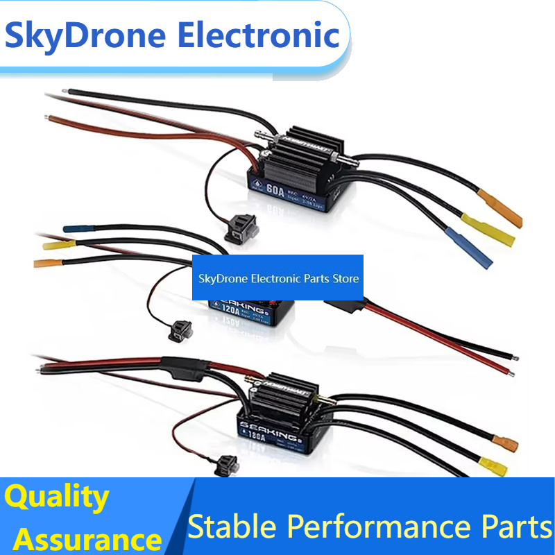 Esc Waterproof 60A - Contrôleur de vitesse marin SkyDElSeaKing V3