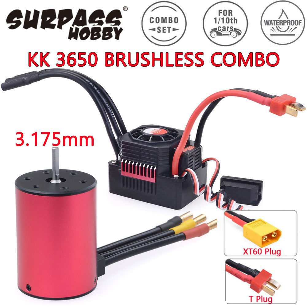 Esc Waterproof 60A - Moteur Brushless Étanche Surpass Hobby KK