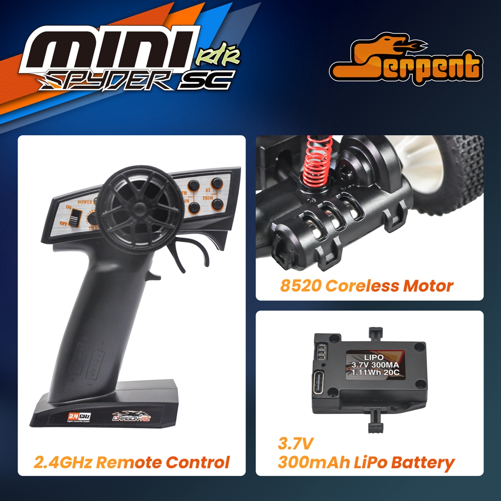 1/24 Serpent Mini voiture RC a - Rc Hobby World avis et prix