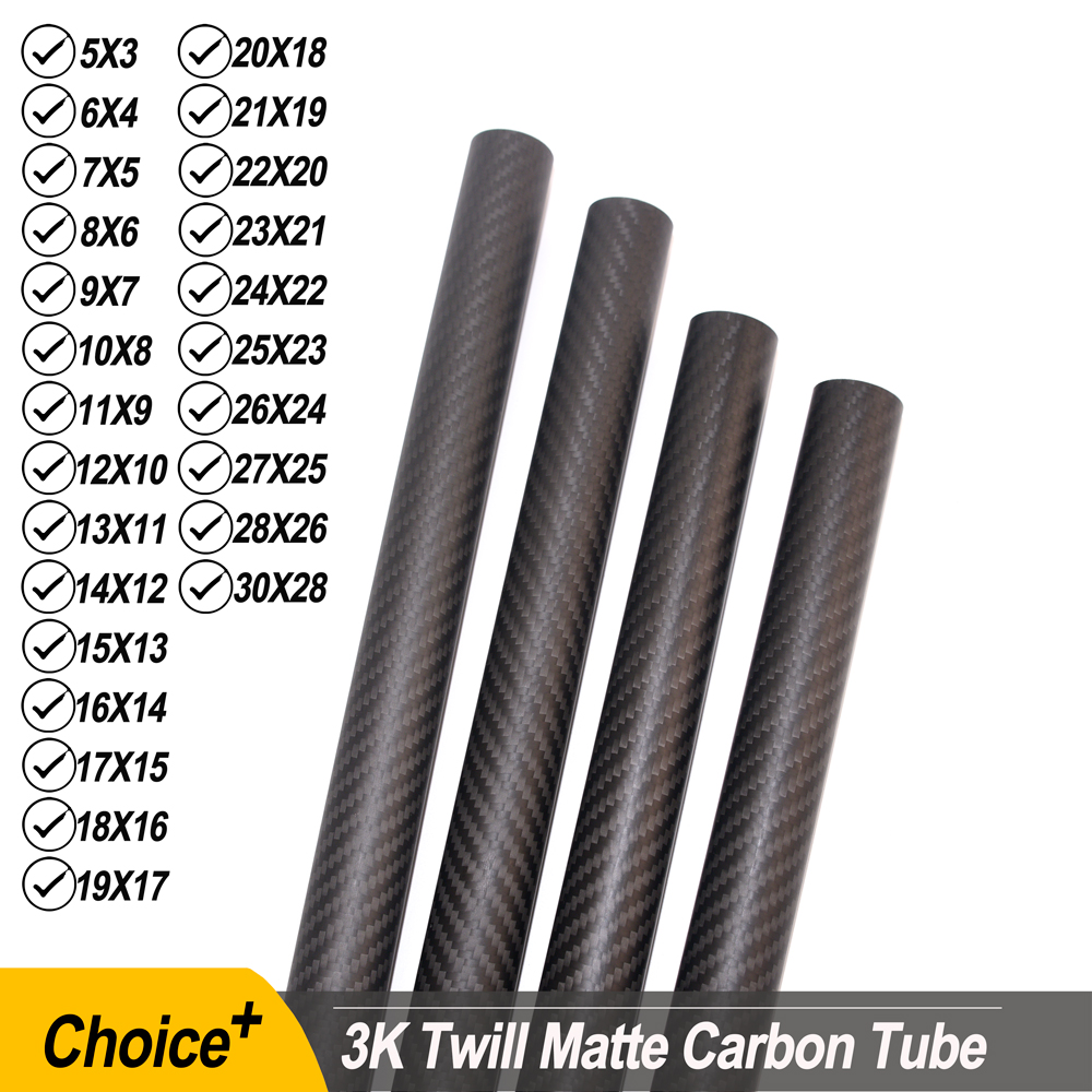 Tube en Fiber de carbone Pure  - Rc Hobby Youtube avis et prix