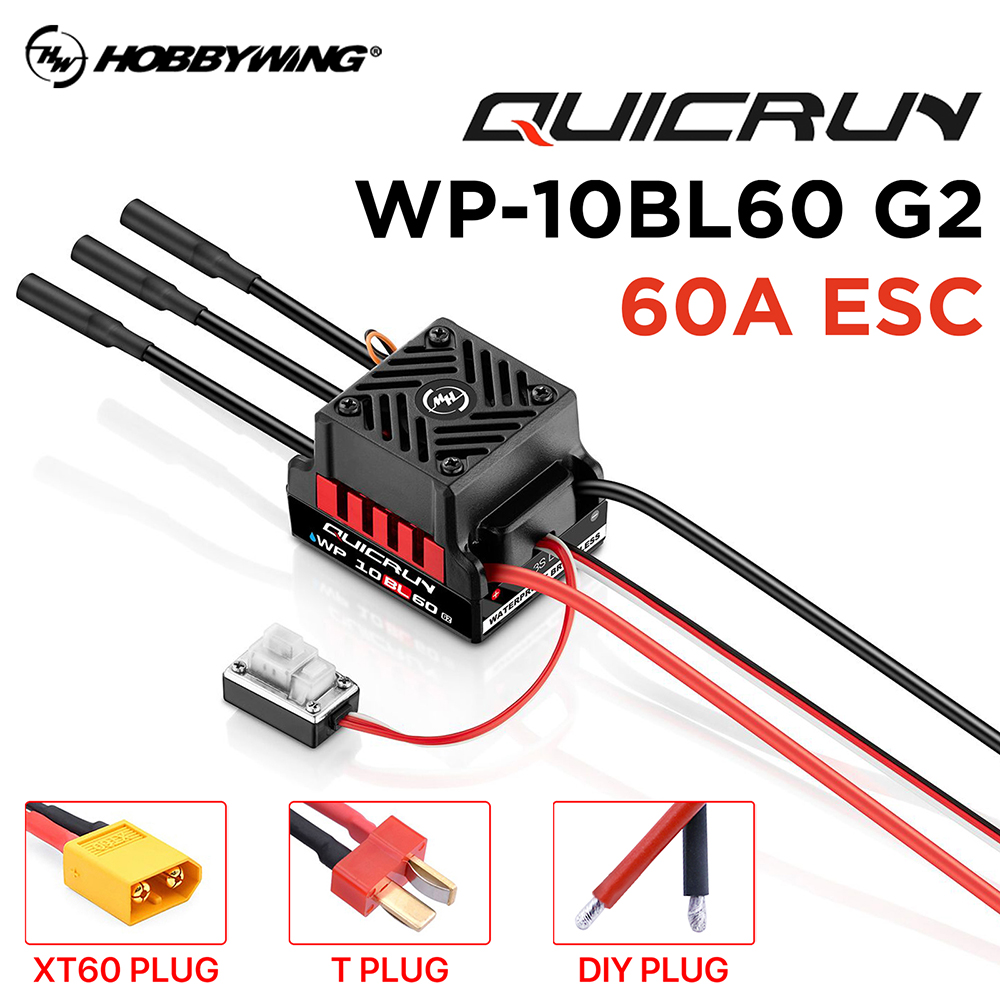 HobbyWing QuicRun WP 10BL60 RC - Esc Waterproof 60A avis et prix