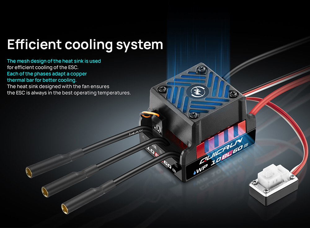 HobbyWing QuicRun WP 10BL60 RC - Esc Waterproof 60A avis et prix