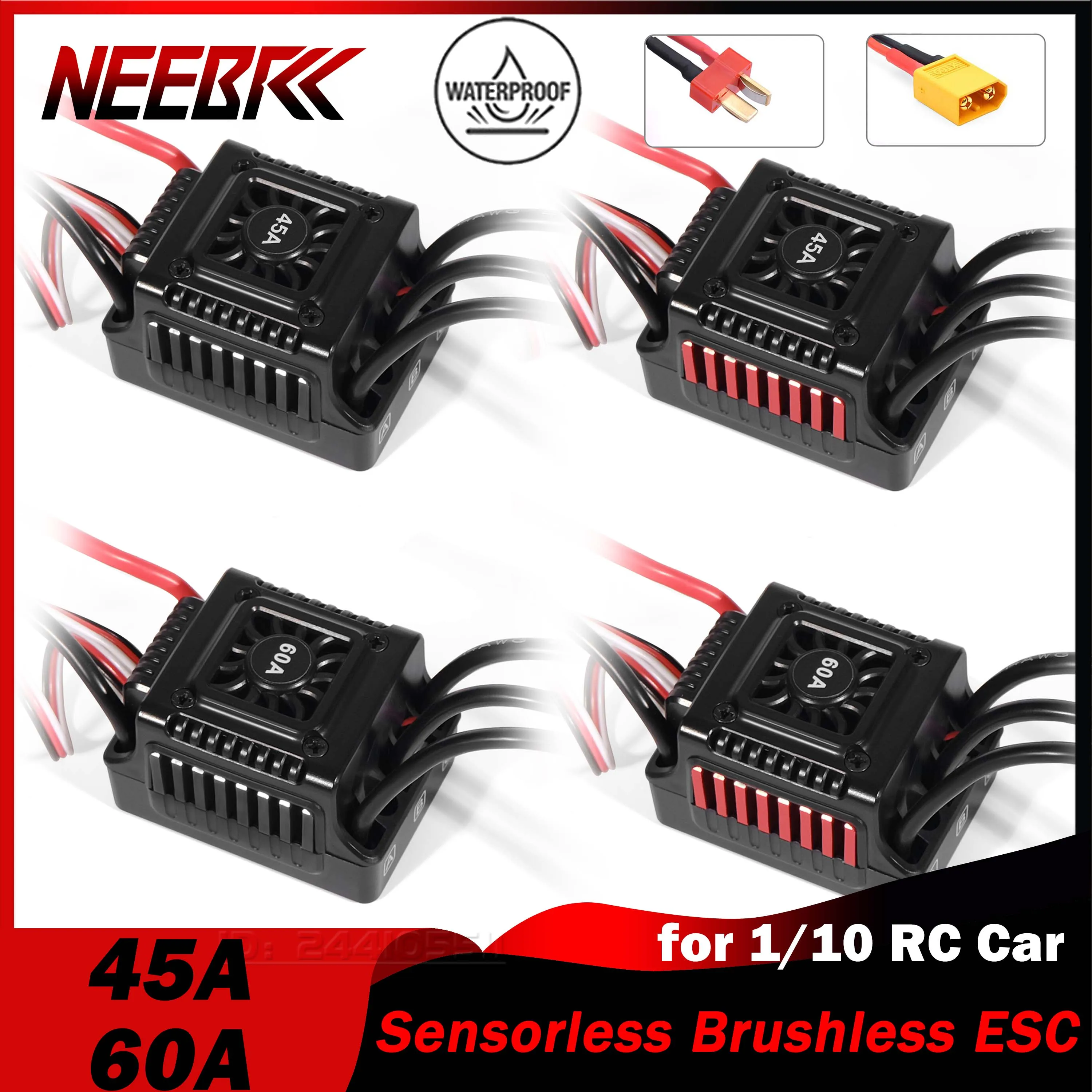 NEEBRC-Brushless Sensorless ES - Esc Waterproof 60A avis et prix