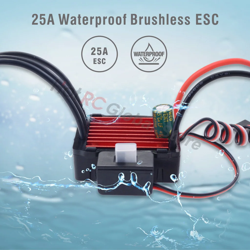 SURPASS HOBBY KK 25A 35A 45A 6 - Esc Waterproof 60A avis et prix