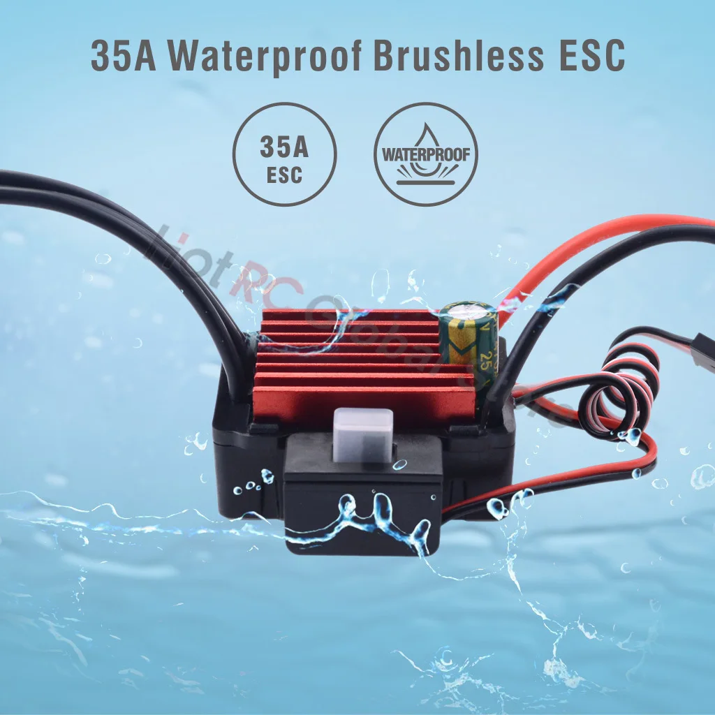 SURPASS HOBBY KK 25A 35A 45A 6 - Esc Waterproof 60A avis et prix