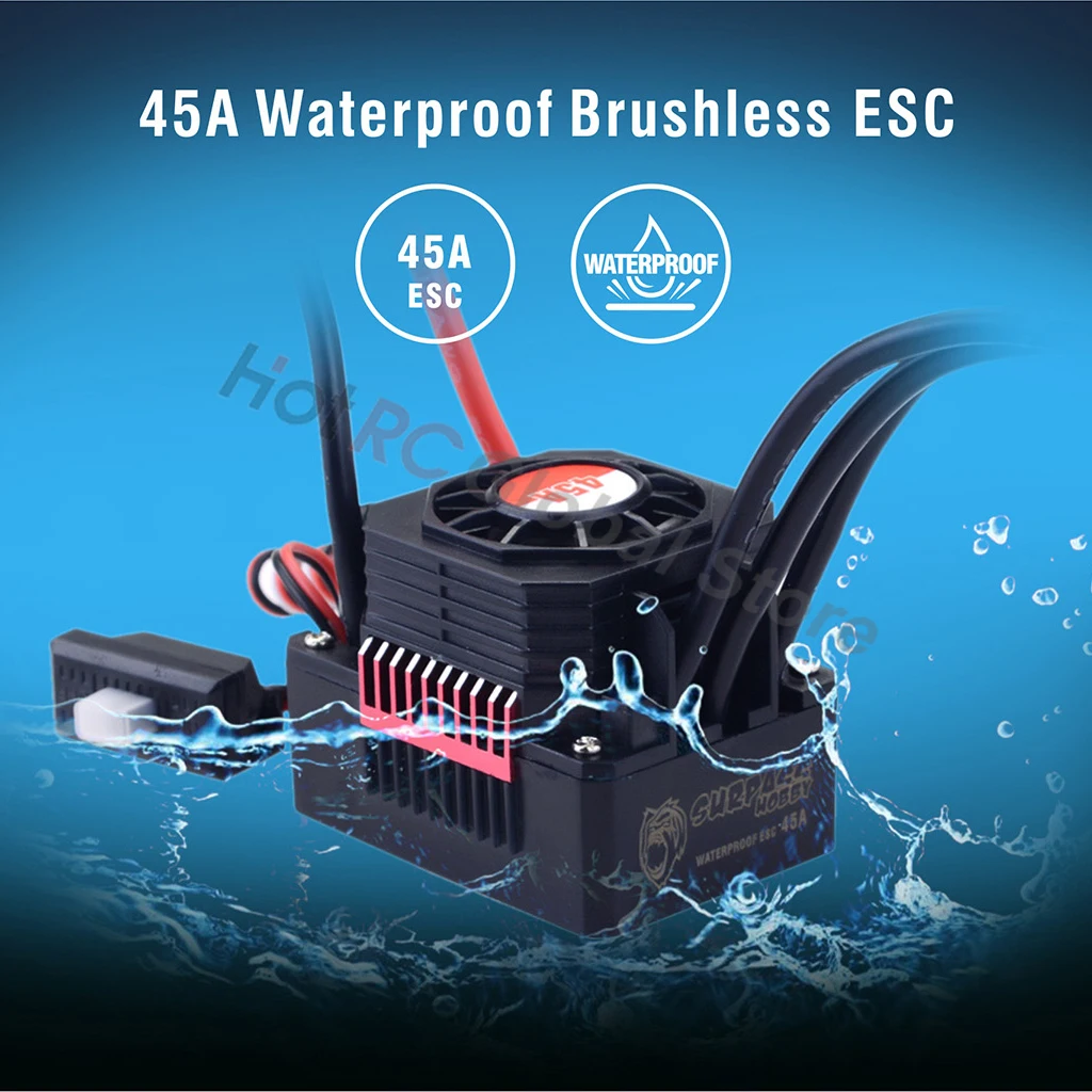 SURPASS HOBBY KK 25A 35A 45A 6 - Esc Waterproof 60A avis et prix