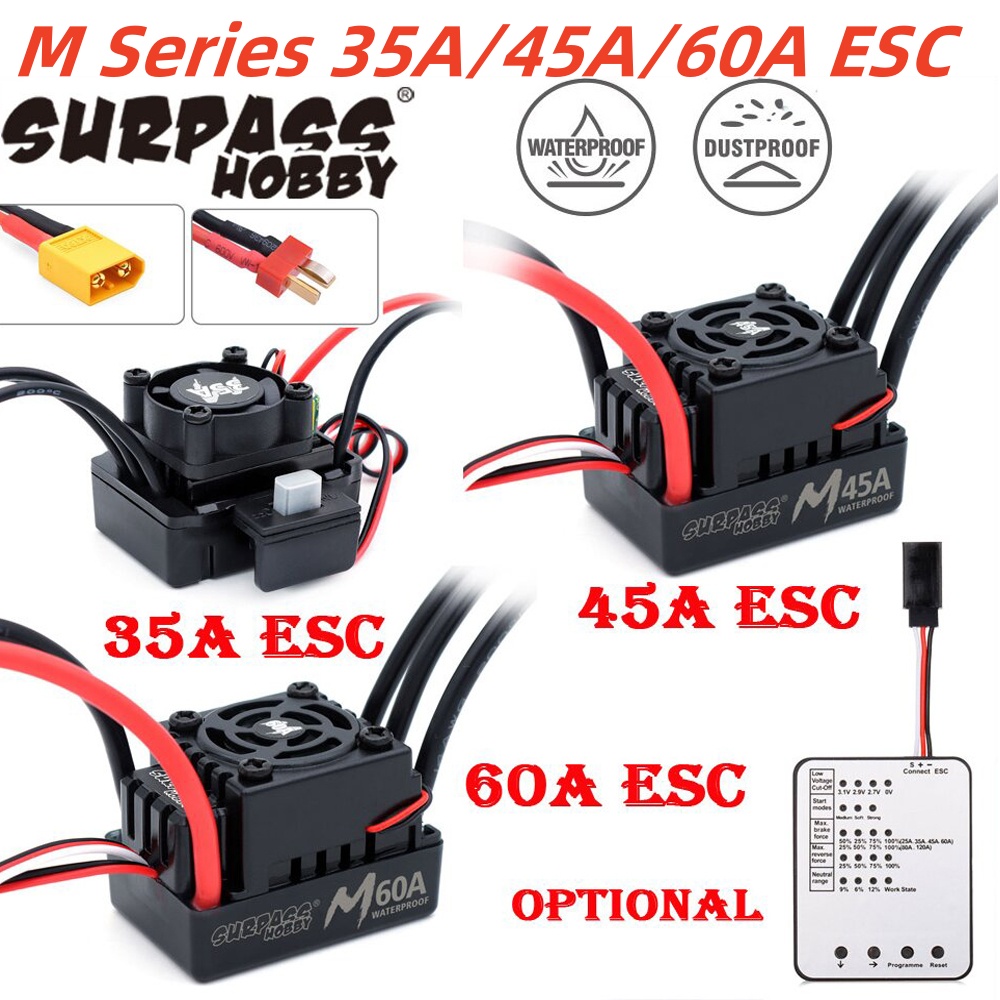 Contrôleur de vitesse ESC étan - Esc Waterproof 60A avis et prix
